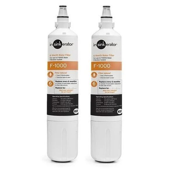 InSinkErator Other - InSinkErator F-1000 Standard Under-Sink Water Filtration System For F-1000S